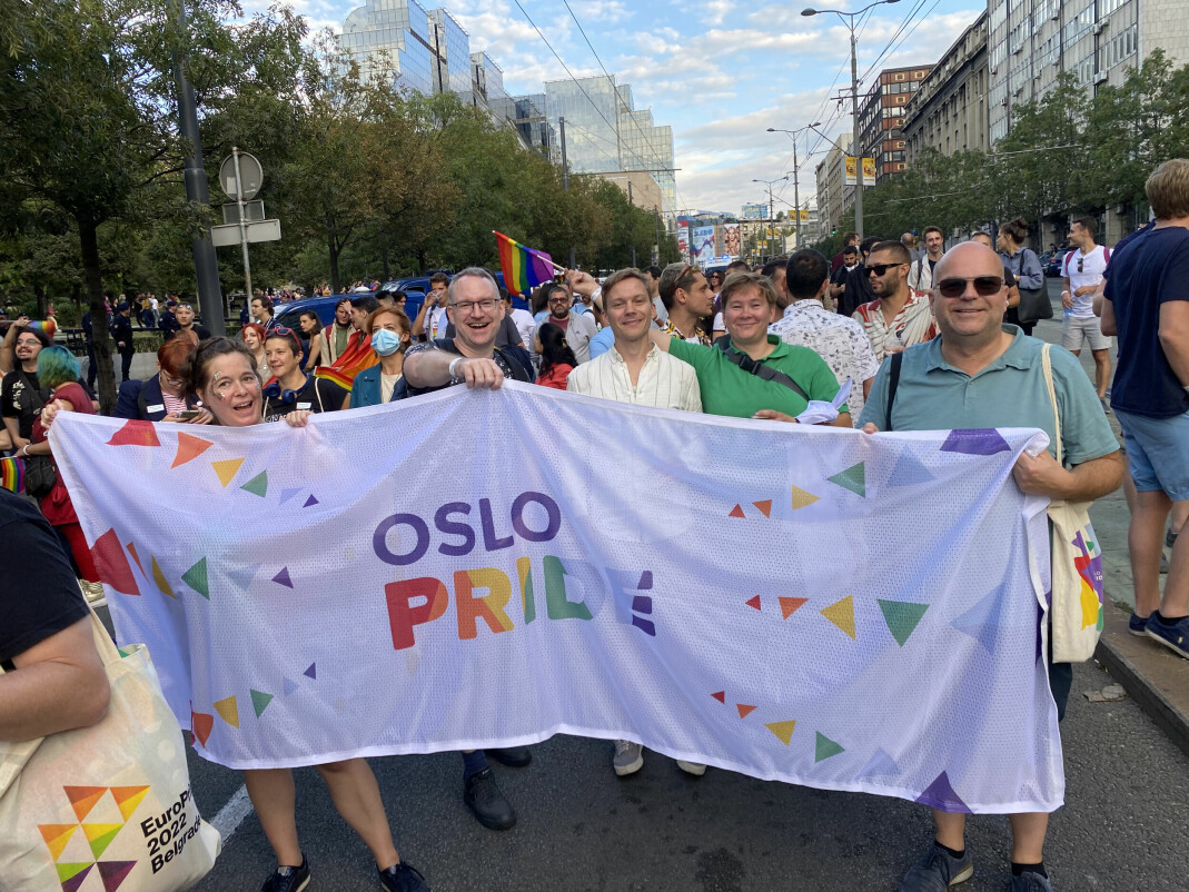 Oslo Pride stilte med delegasjon under Beograd Pride i 2021. Både Stein Runar Østigaard og Inger Kristin Haugsevje i Oslo Pride forteller at de samarbeider tett med vertsbyen for EuroPride 2022 fram mot festivalen.
