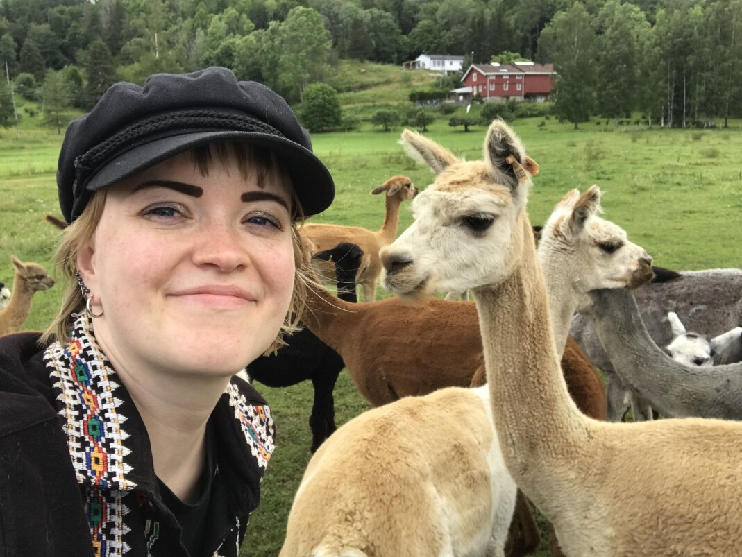 Regine Folkman Rossnes under Skeiv Sommeruke på Bergvang gård i fjor sommer. Regine Folkman Rossnes under Skeiv Sommeruke på Bergvang gård i fjor sommer.