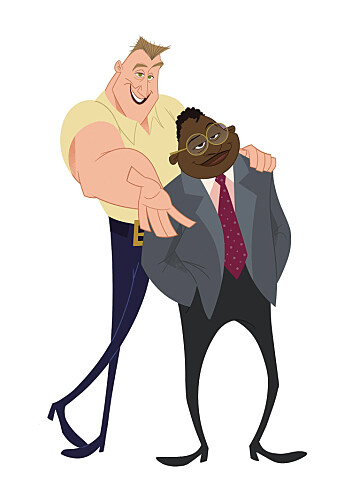 I «Familien Proud: Stoltere og sterkere» har Zachary Quinto og Billy Porter stemmene til det flamboyante homoparet Randall og Barry. I «Familien Proud: Stoltere og sterkere» har Zachary Quinto og Billy Porter stemmene til det flamboyante homoparet Randall og Barry.