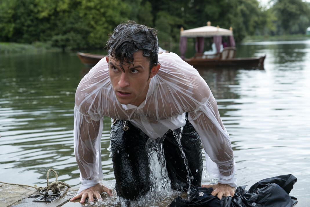 Jonathan Bailey i rollen som Anthony Bridgerton. Jonathan Bailey i rollen som Anthony Bridgerton.