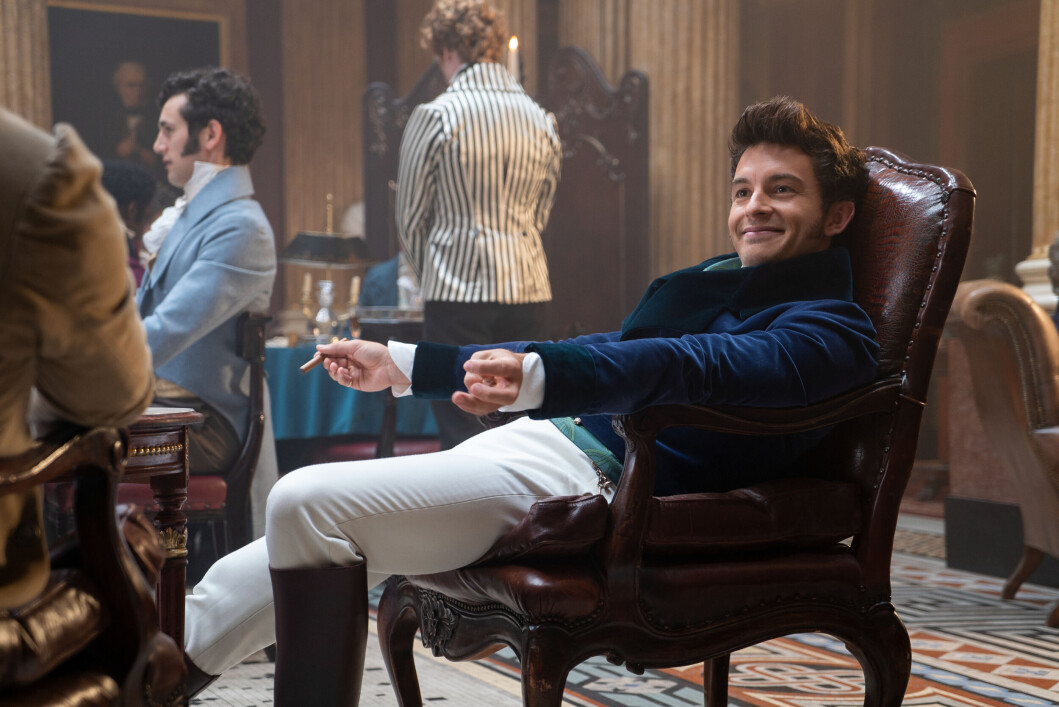 Jonathan Bailey i rollen som Anthony Bridgerton. Jonathan Bailey i rollen som Anthony Bridgerton.