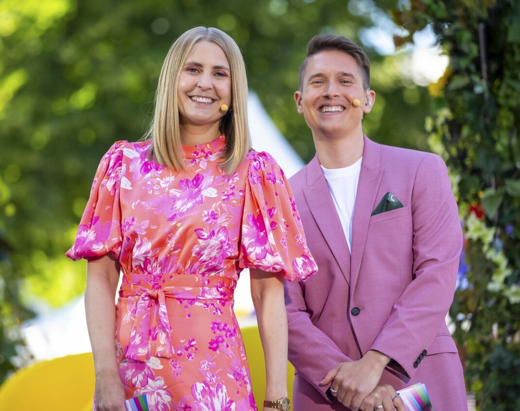 Silje Nordnes og Benjamin Baarli Silseth var programledere for NRKs Pridefest. Silje Nordnes og Benjamin Baarli Silseth var programledere for NRKs Pridefest.