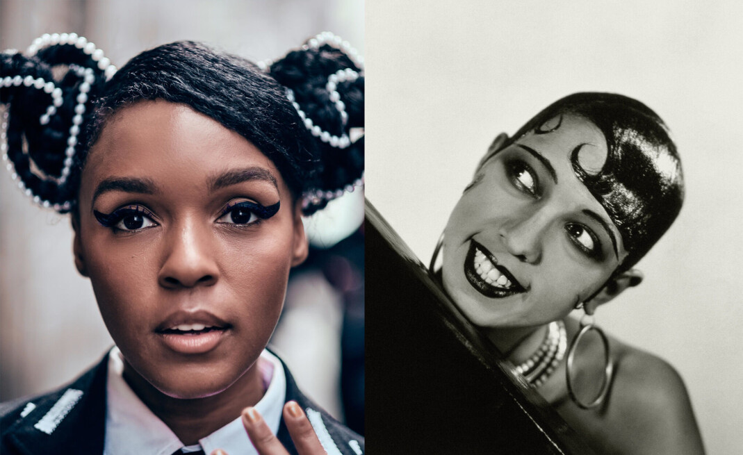 Janelle Monae sier selv at Josephine Baker er en av hennes store helter. Janelle Monae sier selv at Josephine Baker er en av hennes store helter.