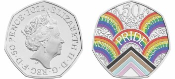 Storbritannia får pride-mynt