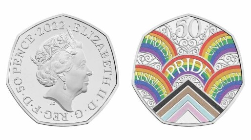 Storbritannia får pride-mynt