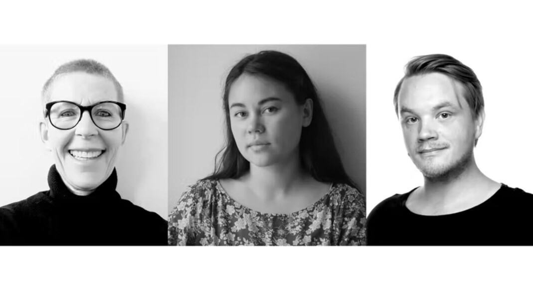 Fra venstre: Steffi Lund (foto privat), Mona Huang (foto privat), Herman Bernhoft (foto Øyvind Eide/Nationaltheatret) Fra venstre: Steffi Lund (foto privat), Mona Huang (foto privat), Herman Bernhoft (foto Øyvind Eide/Nationaltheatret)