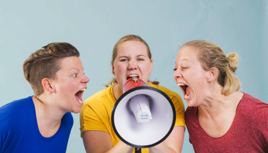 Du og jeg og vi 2 – 3 – 4: (f.v.) Julie Falkevik Tungevåg, Ellen Brekken og Elisabeth Mørland Nesset. Du og jeg og vi 2 – 3 – 4: (f.v.) Julie Falkevik Tungevåg, Ellen Brekken og Elisabeth Mørland Nesset.