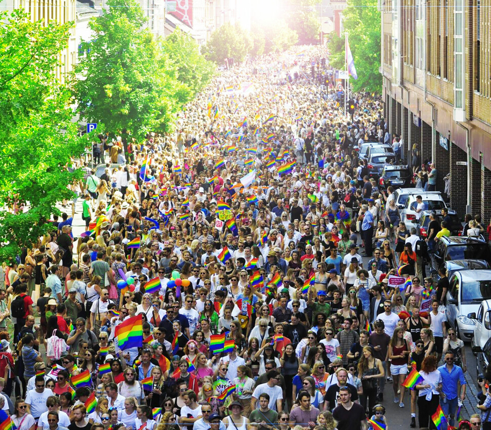 Oslo Pride -paraden i 2017.