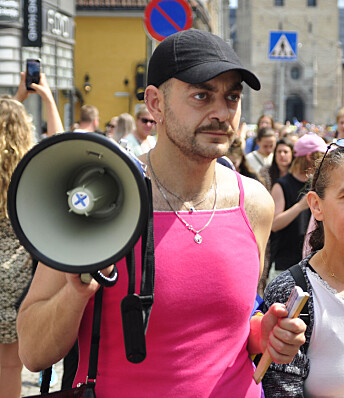 Bassel Hatoum, leder i Skeiv Verden. Bassel Hatoum, leder i Skeiv Verden.