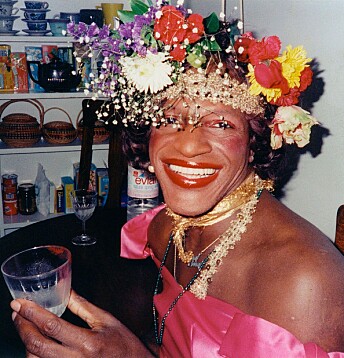 Sexarbeideren, dragdronningen og transkvinnen Marsha P. Johnson (1945–1992) var en sterk stemme i lhbt-frigjøringskampen. Selv om flere feilaktig har kreditert Johnson for å ha startet Stonewall-opptøyene, var Johnson selv alltid tydelig på at hun ikke var til stede da opptøyene begynte.