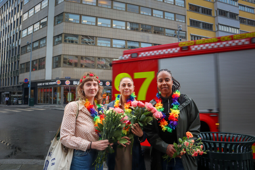 f.v. Sara Kristofferson, Lisa Martinson og Josefin Söderberg. f.v. Sara Kristofferson, Lisa Martinson og Josefin Söderberg.