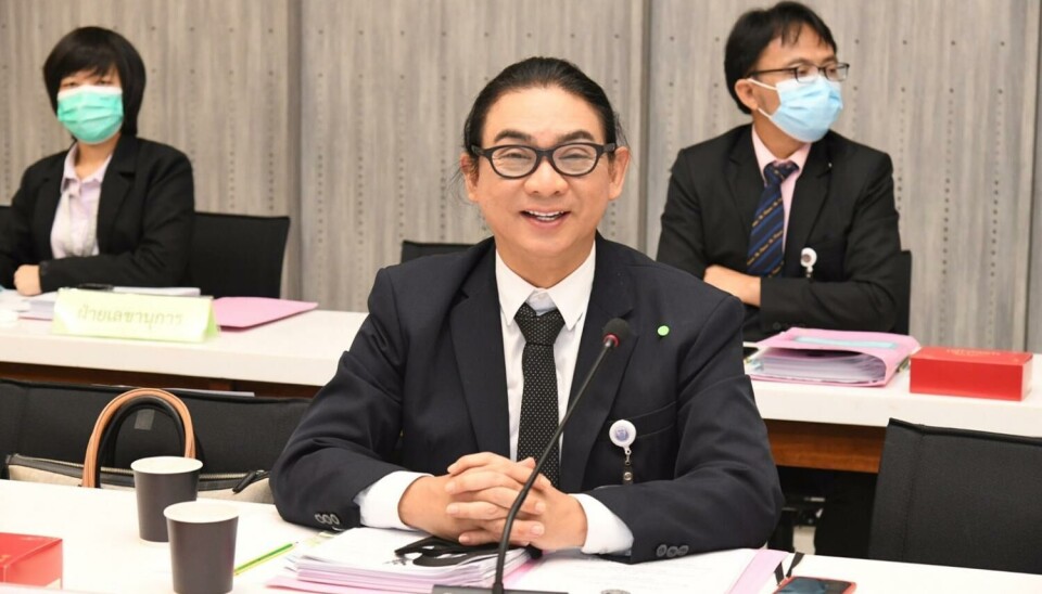 Partnerskapslov uten full likestilling er ikke godt nok for Thailands skeive, mener parlamentsmedlem Tunyawaj Kamolwongwat. Partnerskapslov uten full likestilling er ikke godt nok for Thailands skeive, mener parlamentsmedlem Tunyawaj Kamolwongwat.