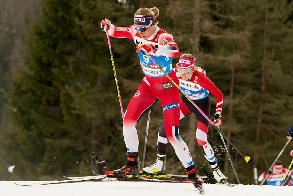 Astrid Urenholdt Jacobsen deler åpenhjertid om sitt forhold til en annen kvinne i en nytt Instagram-innlegg. Her i 2019 under ski-VM i nordiske grener i Seefeld.