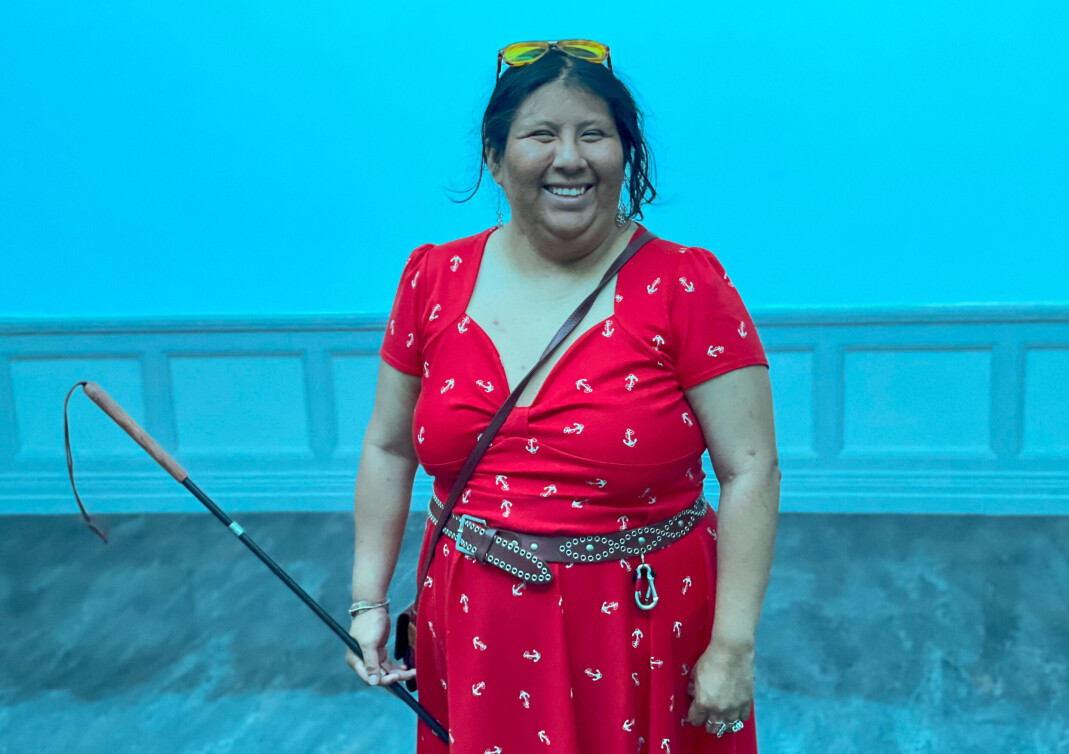 Maria Puenchir er leder av Steatornis. Maria Puenchir er leder av Steatornis.