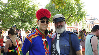 Kofter og lær på Drammen Pride