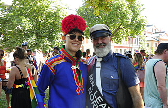 Kofter og lær på Drammen Pride