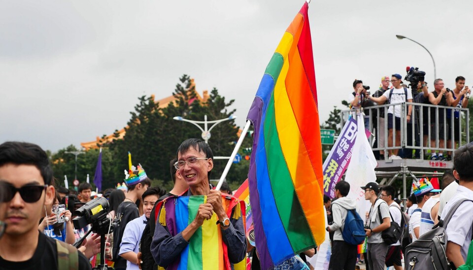Arrangørene bak WorldPride 2025 sier de valgte å avlyse etter at InterPride ba dem endre arrangementsnavnet fra World Pride Taiwan til World Pride Kaohsiung, navnet til taiwanske vertsbyen. Bildet er fra Taiwan Pride 2016.