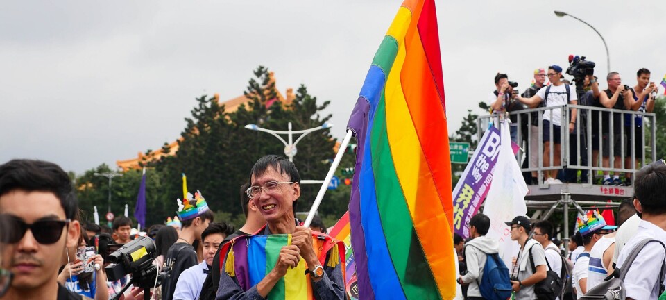 Taiwan anerkjenner likekjønnede ekteskap mellom kinesere og taiwanere