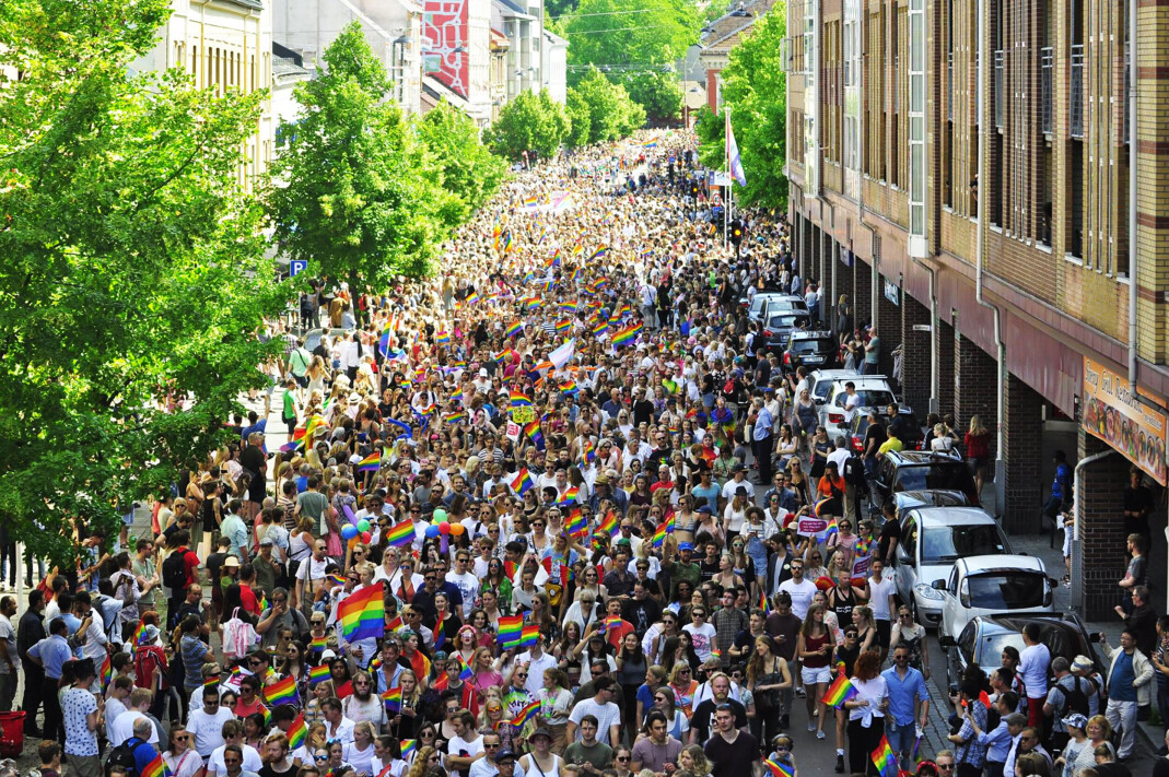 Fra paraden under Oslo Pride 2017. Fra paraden under Oslo Pride 2017.