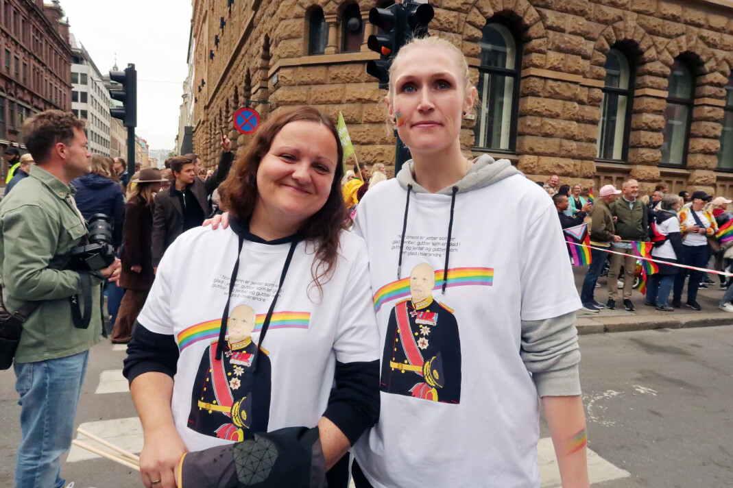 Tina og Karoline Granum. Tina og Karoline Granum.
