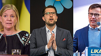 – Det er alarmerende at en så stor andel politikere holder døren åpen for Sverigedemokraterna