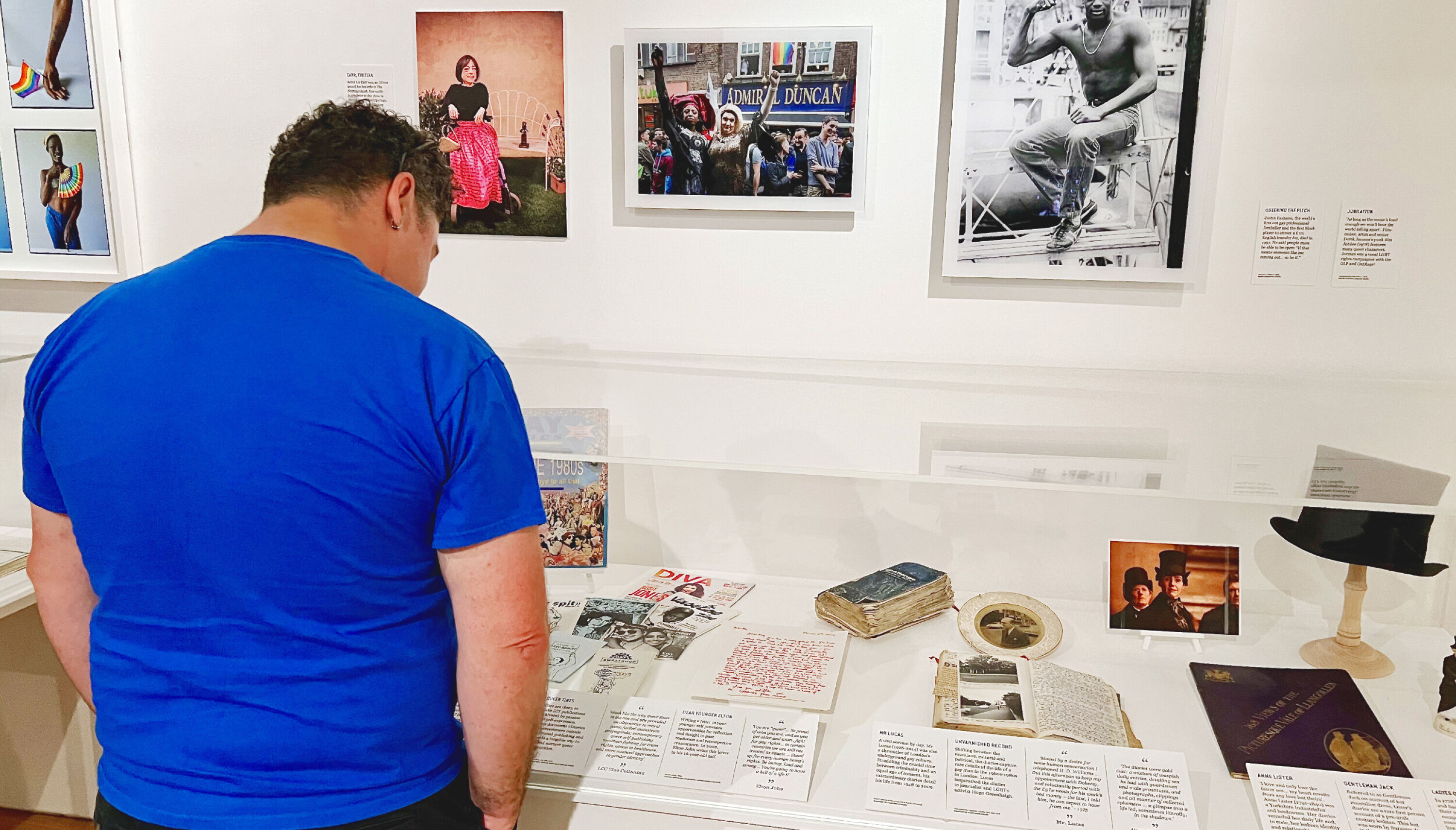 Nylig åpnet Storbritannias første skeive museum, Queer Britain. Nylig åpnet Storbritannias første skeive museum, Queer Britain.
