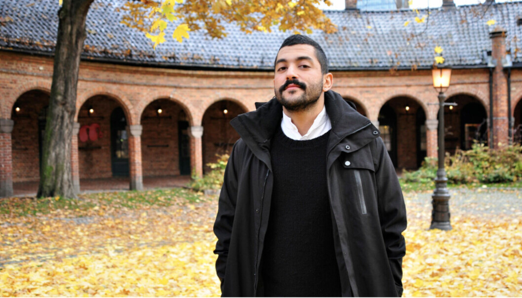 Hovedfigur i Mashrou' Leila, Hamed Sinno, går ut med nyheten om at bandet ikke vil fortsette å lage musikk sammen. Her er Sinno avbildet under bandets Norgesbesøk i 2016. Hovedfigur i Mashrou' Leila, Hamed Sinno, går ut med nyheten om at bandet ikke vil fortsette å lage musikk sammen. Her er Sinno avbildet under bandets Norgesbesøk i 2016.