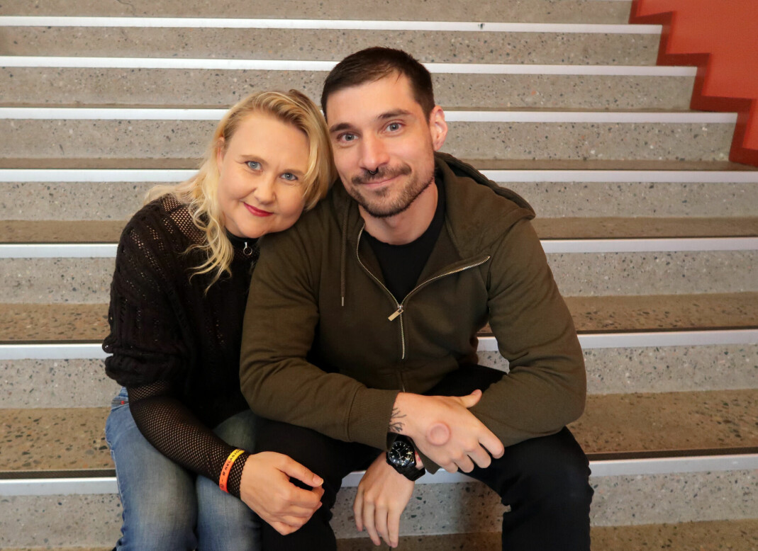 Lynn Myrdal og Aksel Skorm Mena Refsdal.