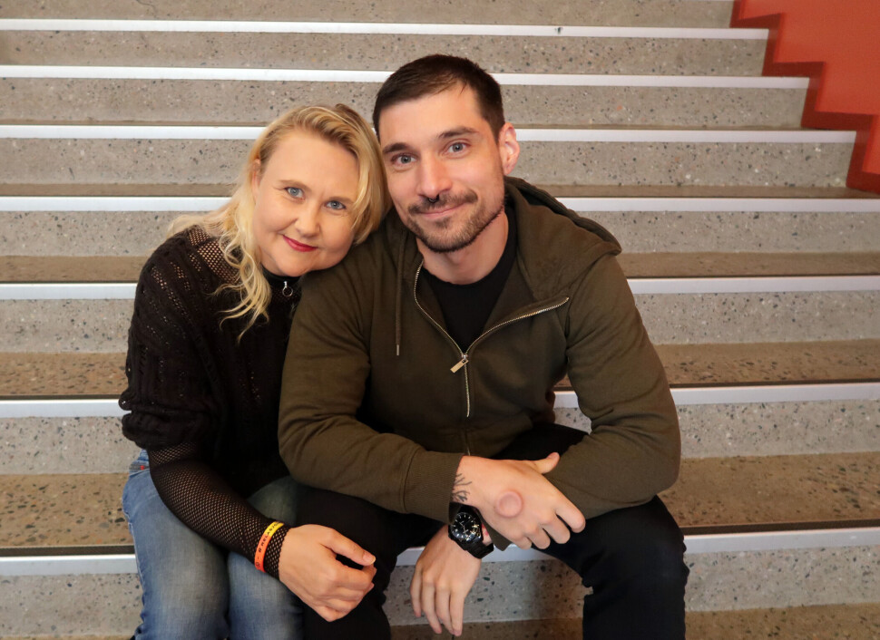 Lynn Myrdal og Aksel Skorm Mena Refsdal.