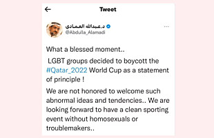 Glad for å slippe homofile i Qatar under VM