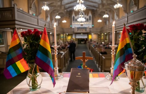 Biskop deltar på Pride for første gang