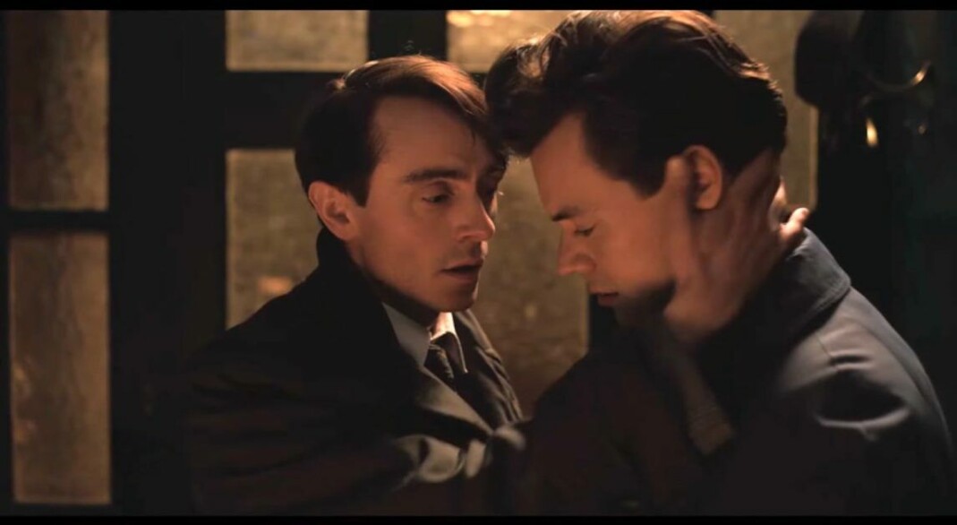 f.v. David Dawson og Harry Styles i «My Policeman». f.v. David Dawson og Harry Styles i «My Policeman».