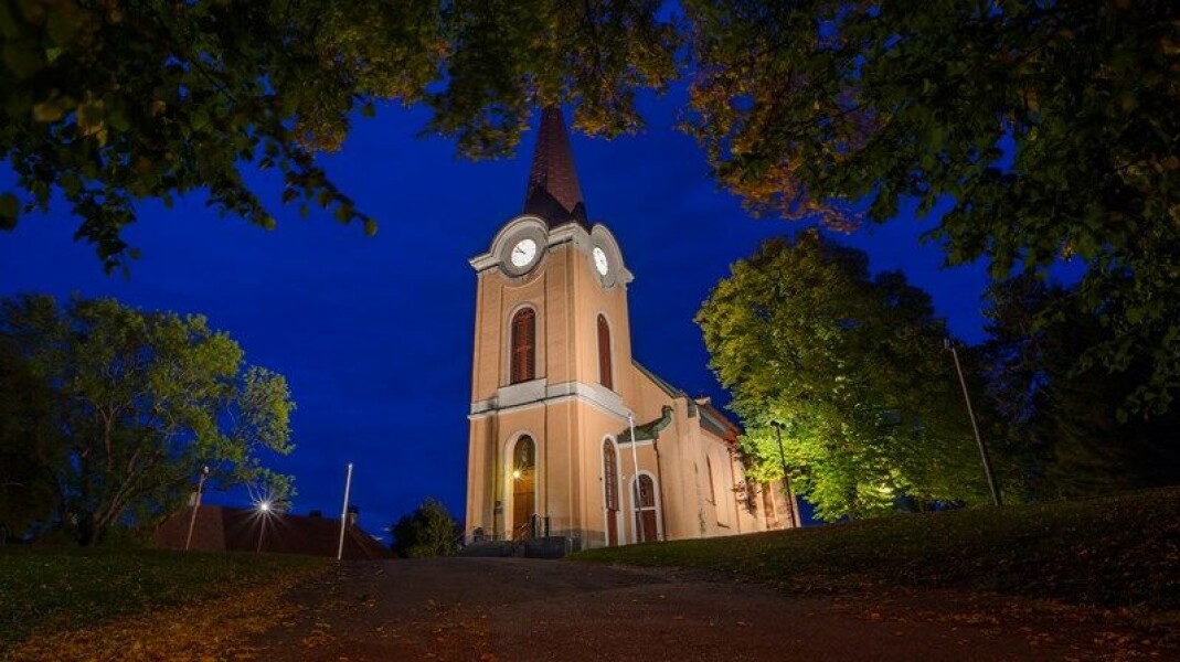 Larvik kirke. Larvik kirke.
