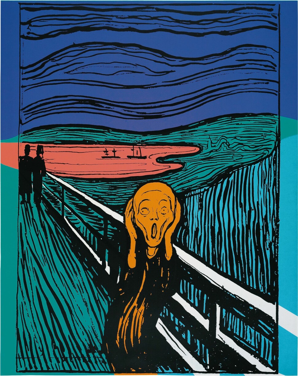 Andy Warhol, 'The Scream (After Munch)', 1984.