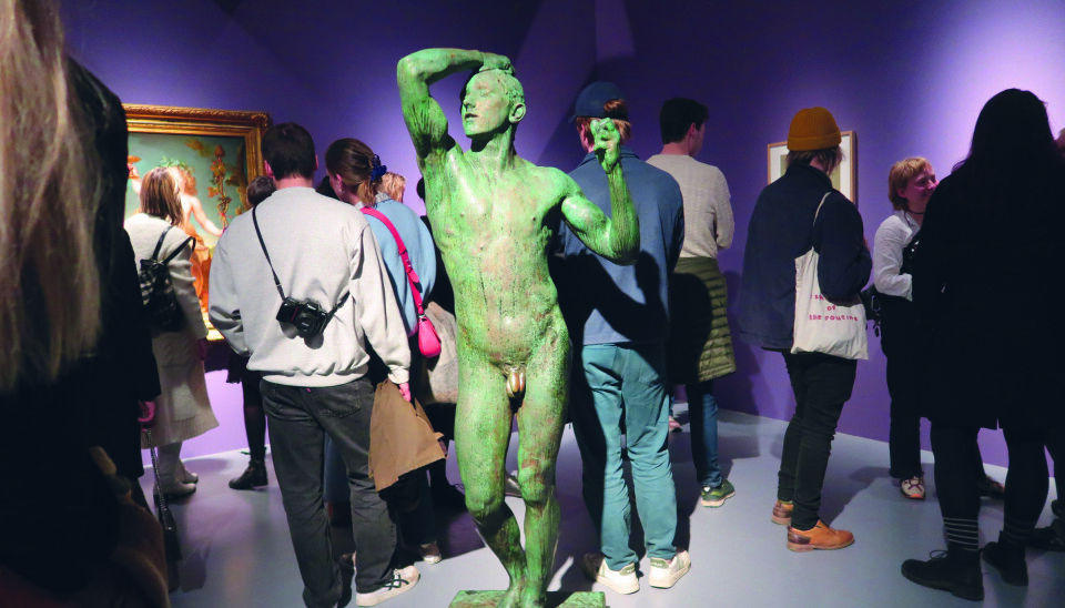 Homoerotikk og camp estetikk, greske myter og normbrytende kvinner møtte publikum på KODE i april.