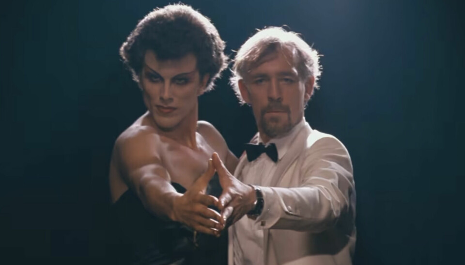 Jarl Goli og Knut Husebo i Wam & Vennerød-filmen «Adjø solidaritet» (1985).