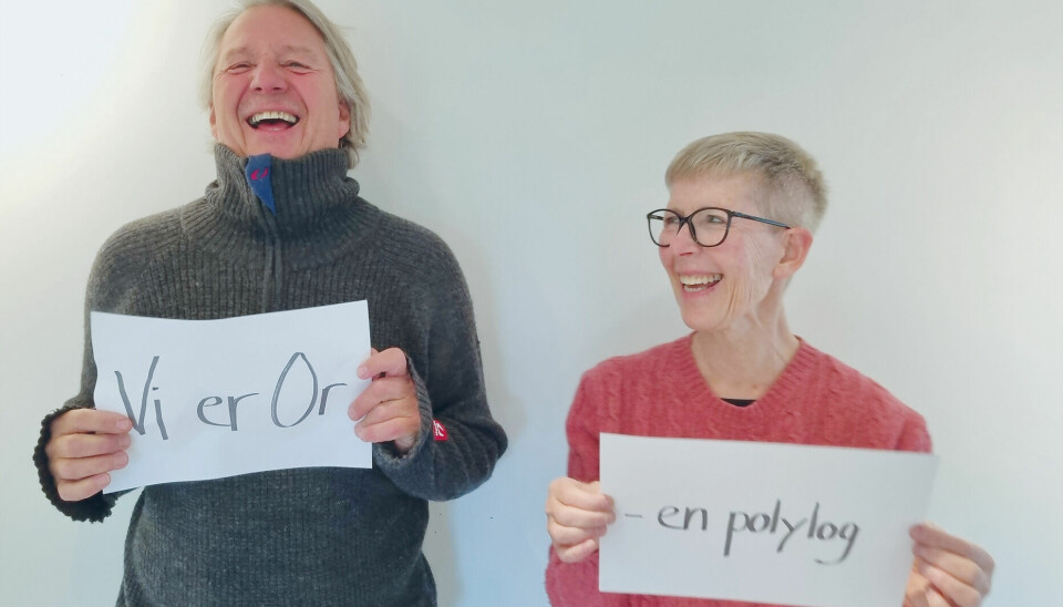 Dansekunstnerne Steffi Lund og Terje Tjøme Mossige har sam-
arbeidet om den nye forestillingen «Vi er Or».