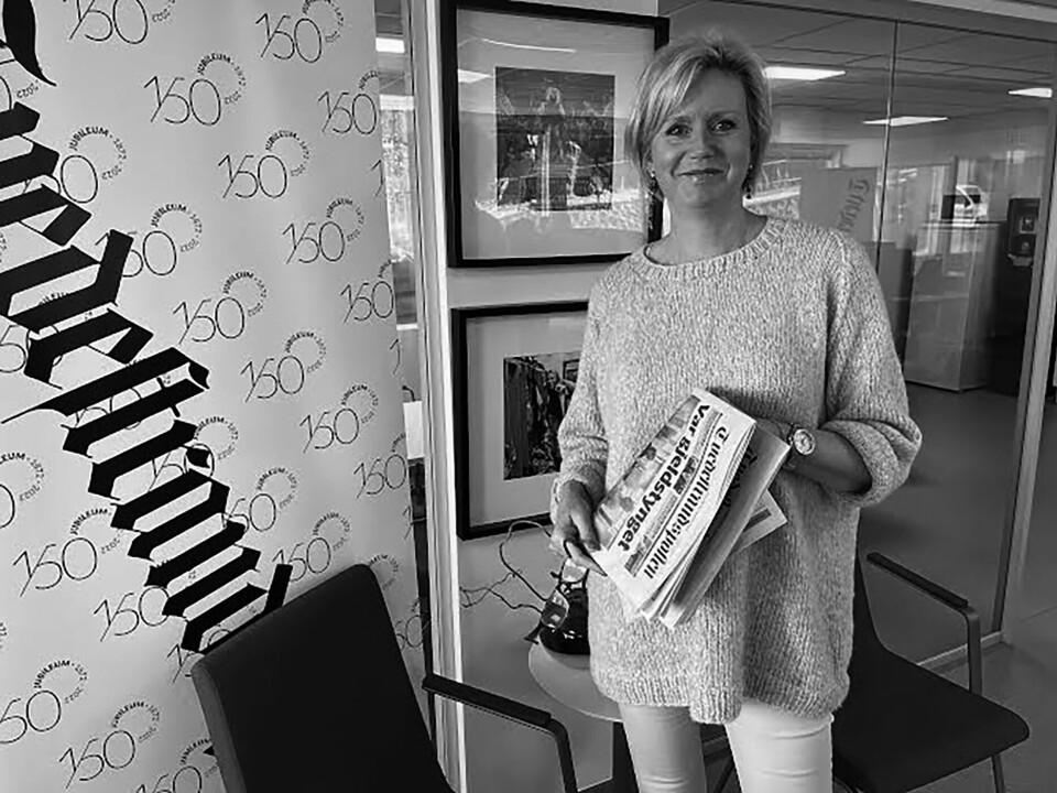 – Vi skal dekke Pridene, lover Marianne Drivdal, redaktør i Tvedestrandsposten.