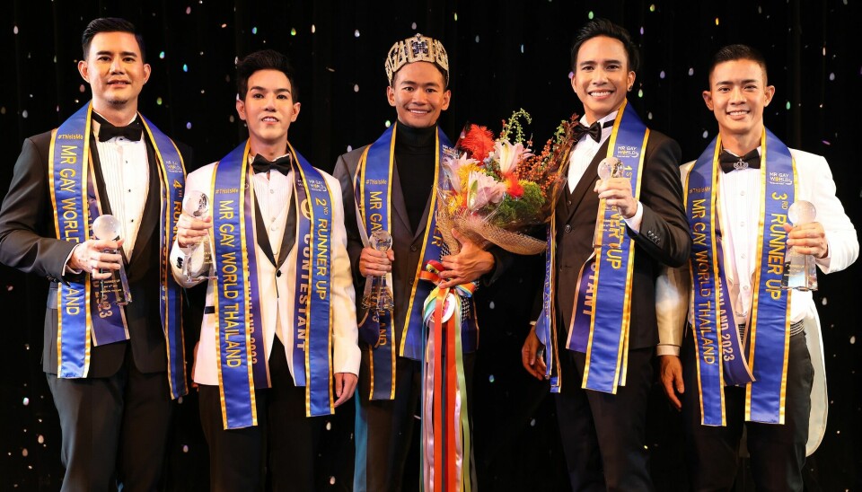 Muslimske Nazmadih Mateem Nuja gikk av med seieren i Mr. Gay World Thailand-finalen.