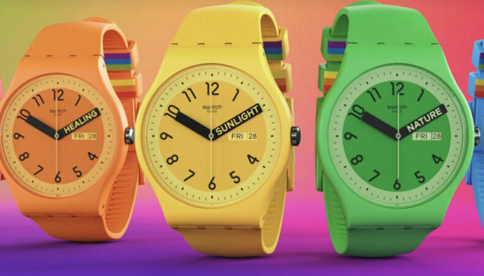 Da Swatch lanserte en Pride-kolleksjon, ble klokkene beslaglagt i Malaysia.