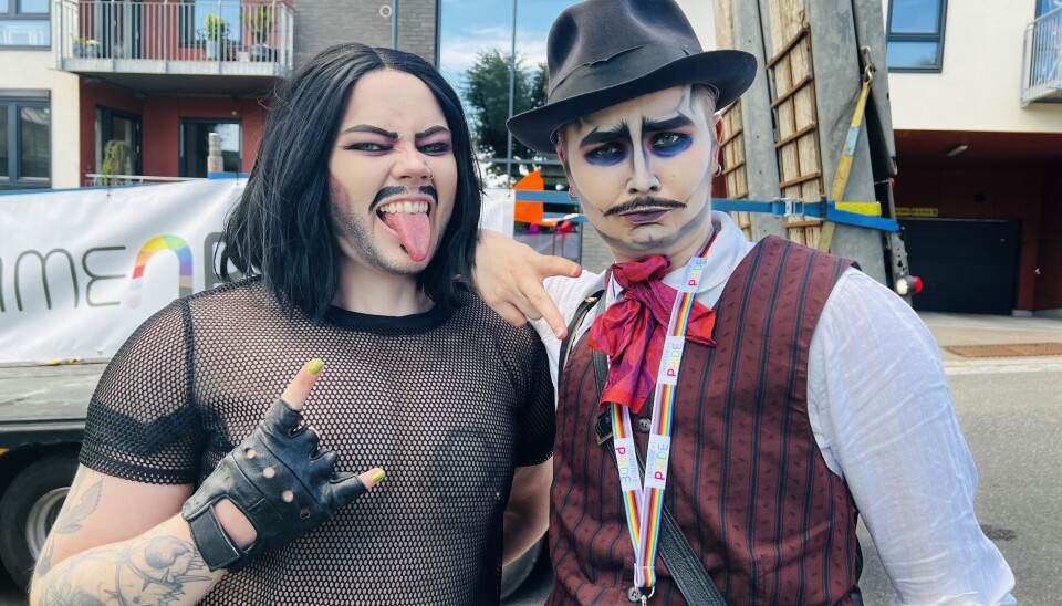 Erik Sjon og Briar The VaudeVillain.