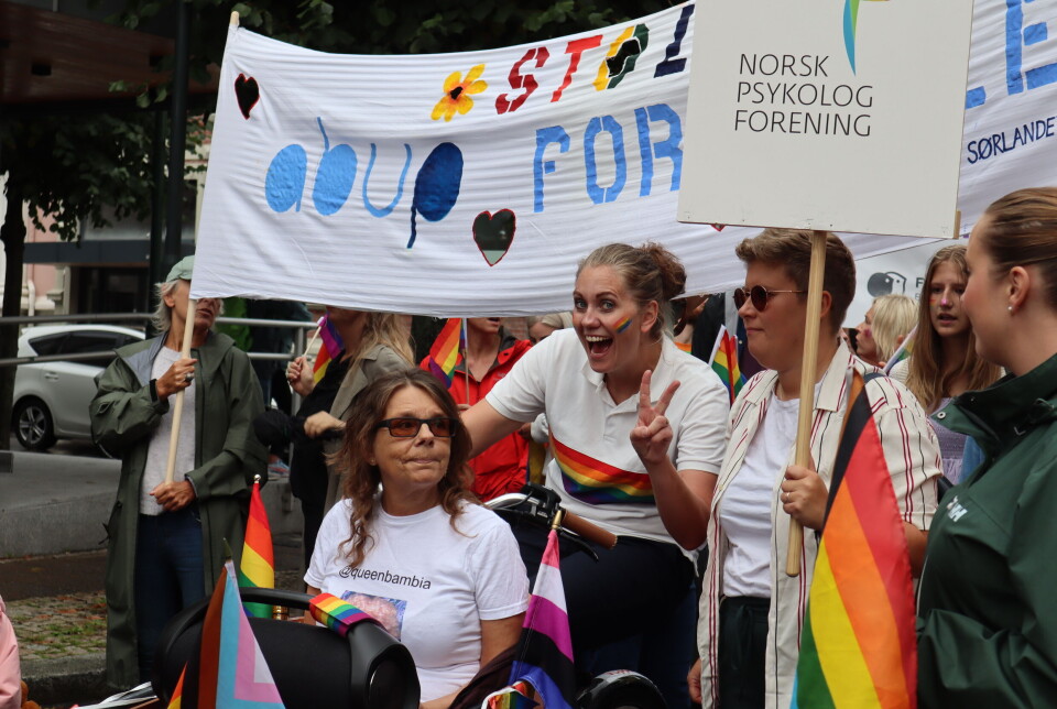 Pride i sørlandshovedstaden