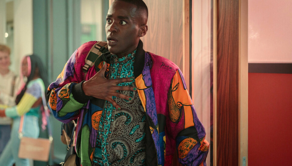Ncuti Gatwa i rollen som Eric Effiong i Sex Education. Sesong fire har premiere 21. september på Netflix.