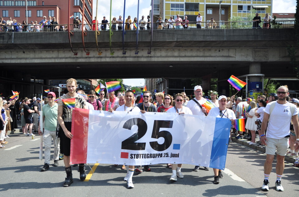 Oslo Pride-paraden 2023.