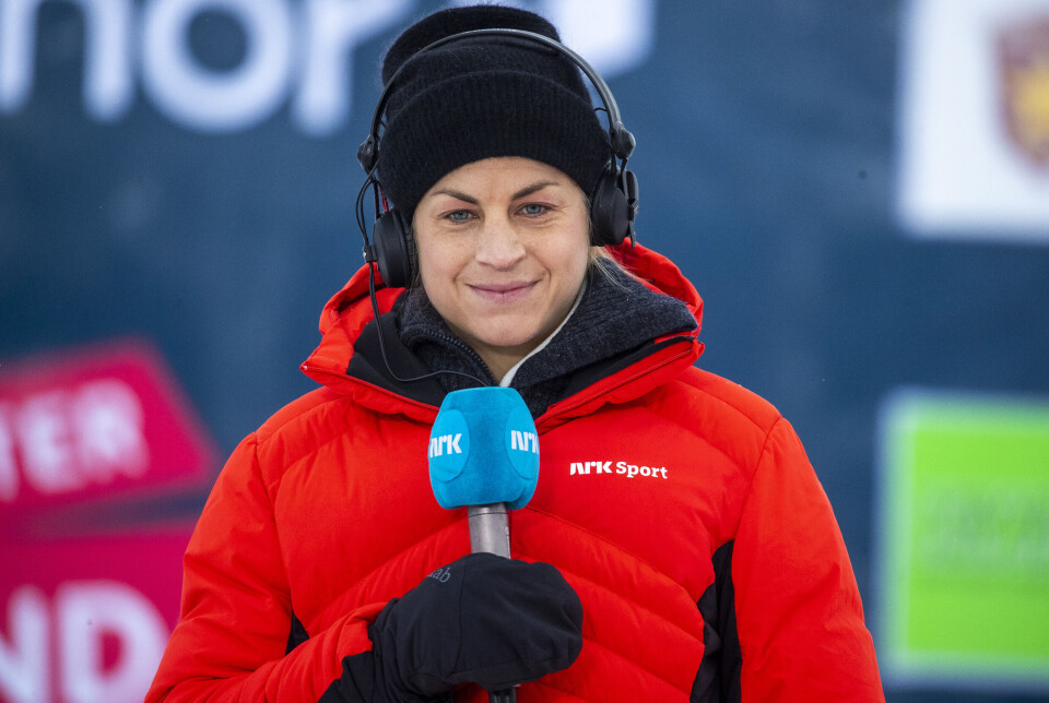 Astrid Uhrenholdt Jacobsen blir mamma.