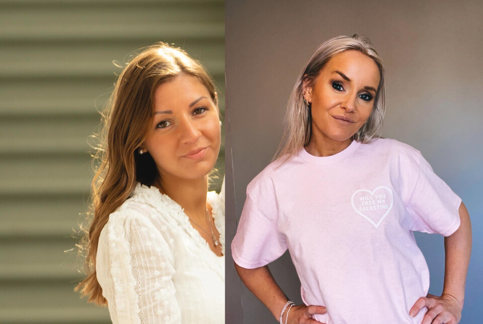 – Vi synes det er urovekkende at noen foreldre får gjennomslag fordi de ikke er åpne for å fremme mangfold med en offentlig synlighet av flagg, skriver Malin Ali (t.v) og Linda Hamre Borgan.