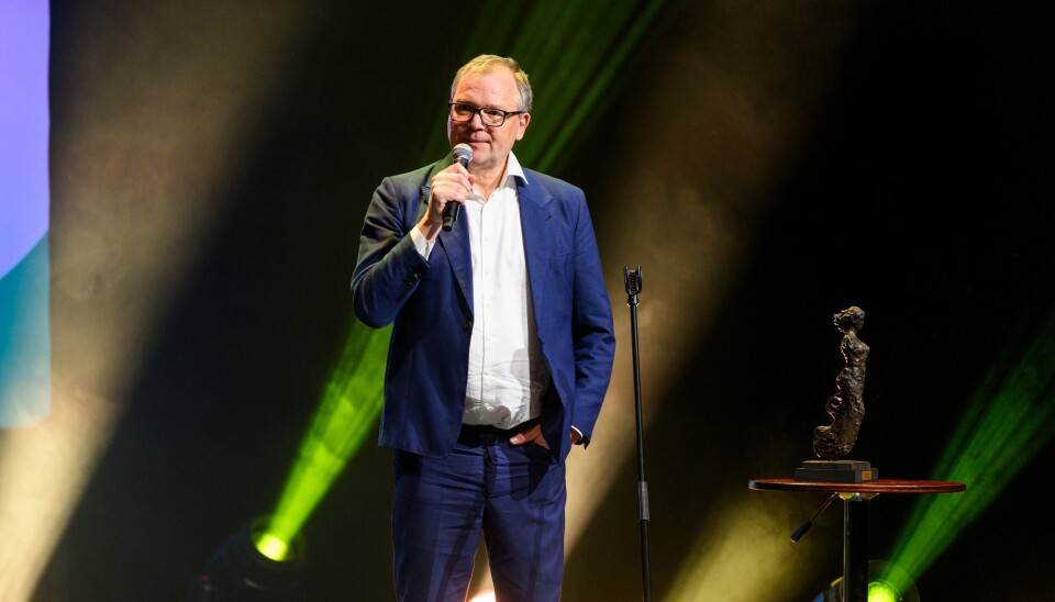 Arne Lygre, vinner av Heddaprisen Beste scenetekst 2023.