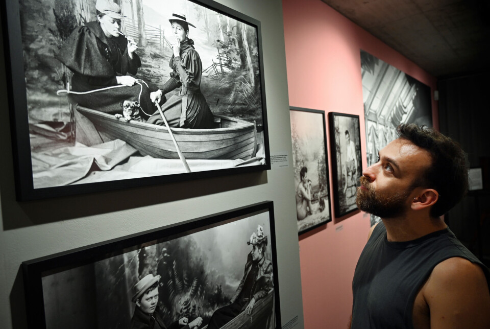 Alihan var en av deltagerne på workshoppen i helgen. Han syns de norske fotografene var modige, moderne og levde forut sin tid.