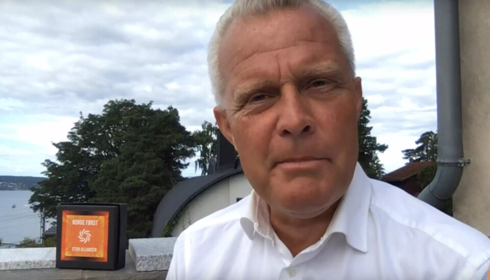 Alliansen-leder Hans Jørgen Lysglimt Johansen.