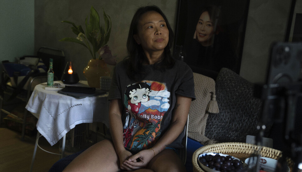 Zhang Peiyi har barn med ekskona, men siden likekjønnede ekteskap ikke blir anerkjent i Kina, vet ikke domstolene hvordan de skal løse foreldrerettssaken.